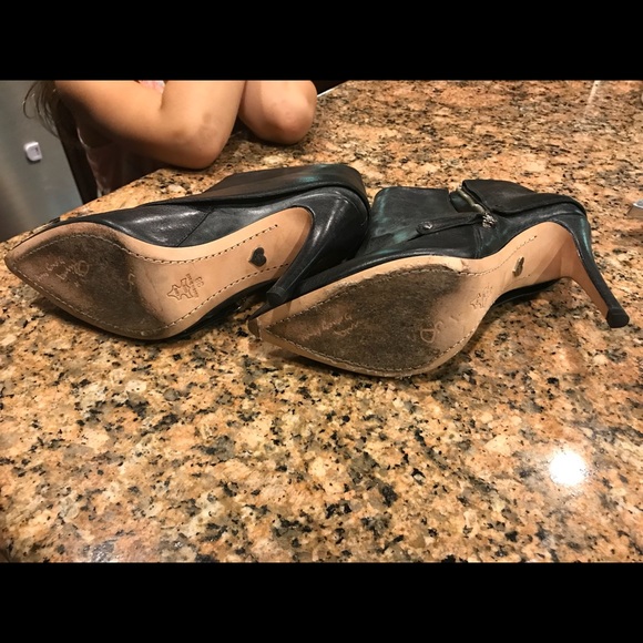 Alice + Olivia Black short dressy boots - Picture 7 of 7